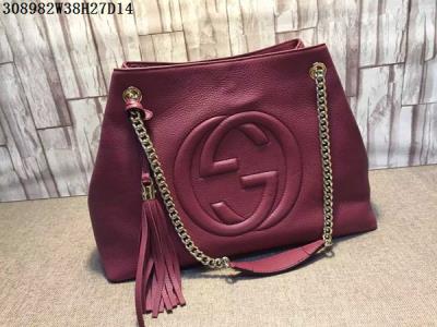 discount gucci bags-rose red 308982 wholesale